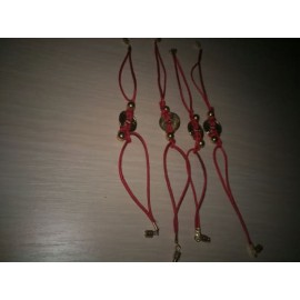 Браслет-оберег "Золотая монетка"