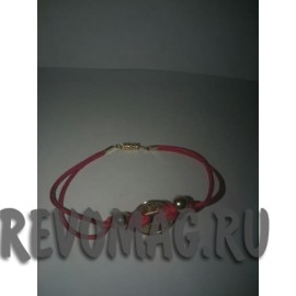 Браслет-оберег "Золотая монетка"