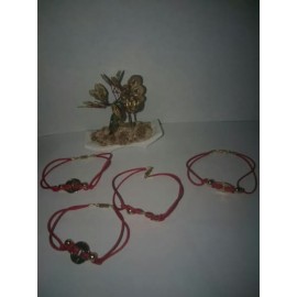 Браслет-оберег "Золотая монетка"