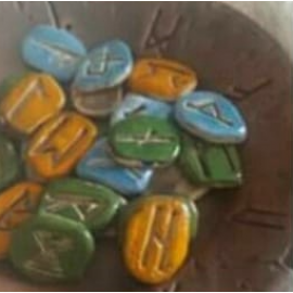 Рунический глиняный набор