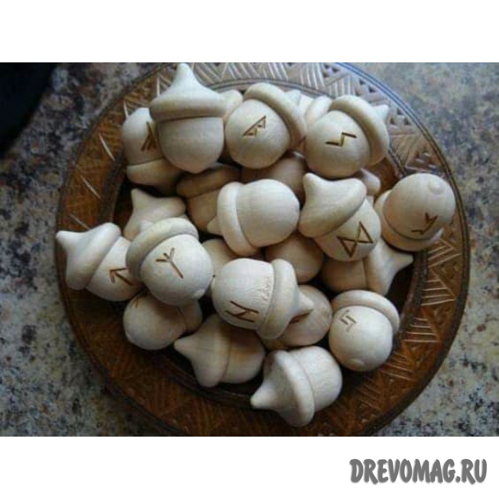 Рунический деревянный набор "Купола'