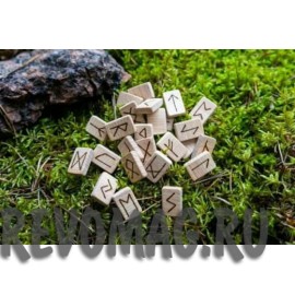 Рунический деревянный набор "Кирпич"