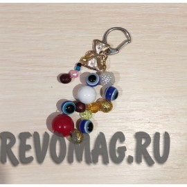 Брелок-Оберег От Сглаза с бантиком "Бесконечность"